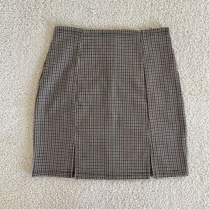 SHEIN retro preppy mini Skirt Small with STRECH